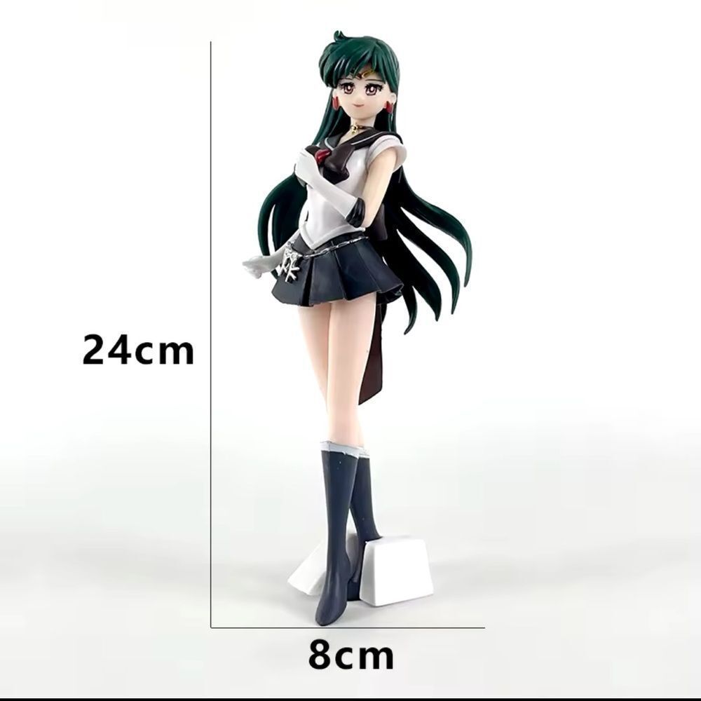 New Sailor Pluto Action Figure Anime Setsuna Meiou Sailor Moon - Picture 4 of 4